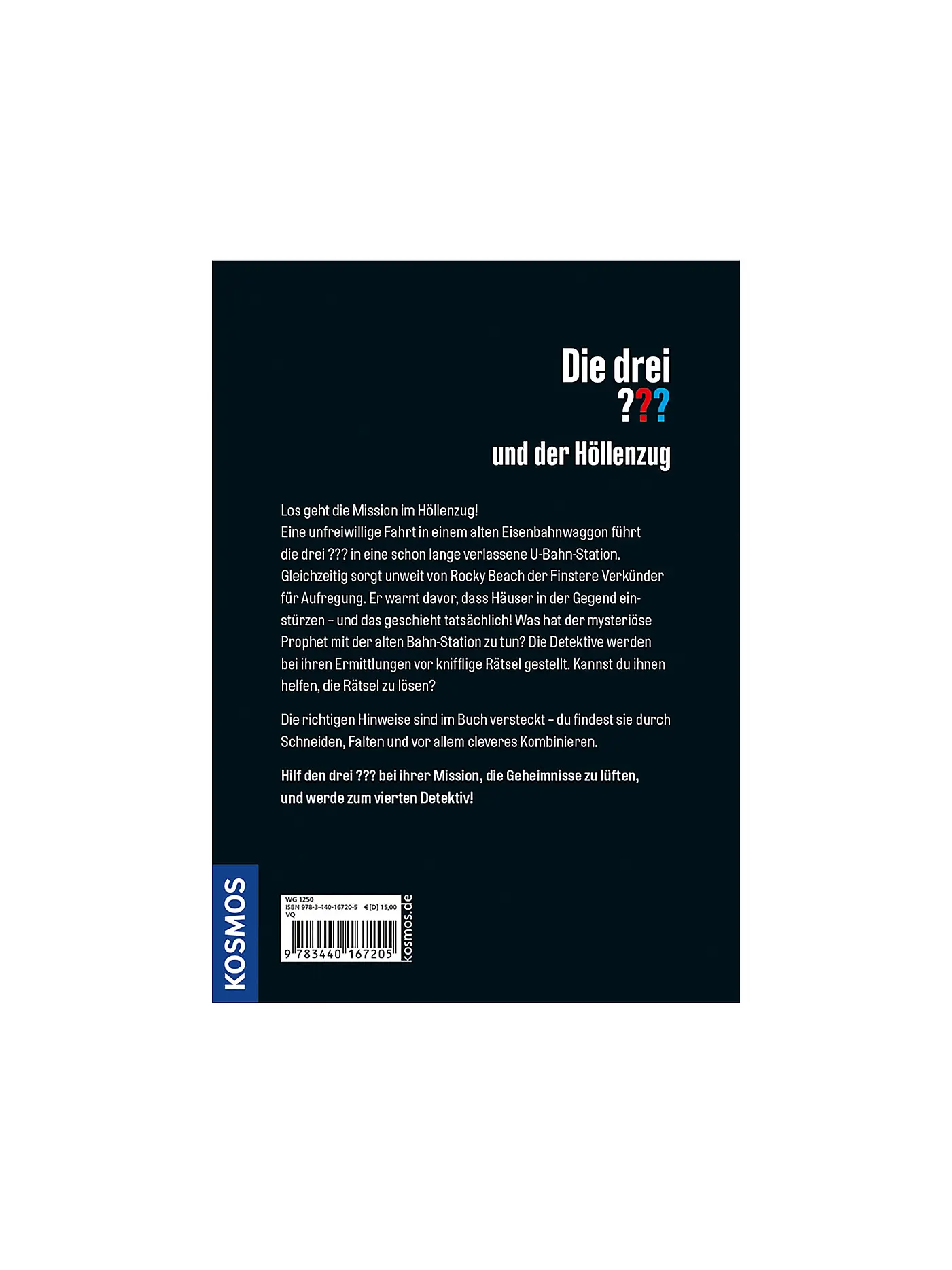 KOSMOS VERLAG | Die Drei Fragezeichen - Und der Höllenzug | 